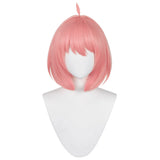 Anime Spy x Family Anya Forger Cosplay Peluca Cabello Sintético Resistente al Calor Navidad Fiesta