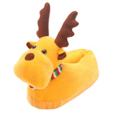 Zapatos Zapatillas de alce Navidad Fiesta Carnaval cosplay felpa adorable suave y cálido