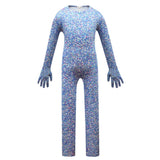 Trolls World Tour Tiny Diamond Cosplay Zentai Mono de Halloween Traje de Mono para Niños