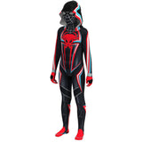 Juego Niños Spider Man Myers Morales 2099 Traje Mono Cosplay Disfraz Navidad Halloween Carnaval
