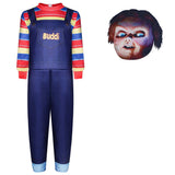 Child's Play Chucky Cosplay Zentai Traje de Halloween Mono para Niños