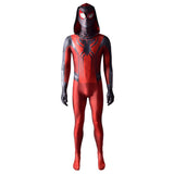 Película Spider Man: Miles Morales mono capucha de carnaval de Halloween Trajes de rol con máscara 3D Impreso Hombre Per.