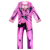 JoJo's Bizarre Adventure Giorno Giovanna Cosplay Zentai Mono de Halloween para Niños