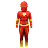 Película The Flash Zentai Mono Halloween Carnaval Cosplay Disfraz para Niños