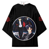 Anime JoJo's Bizarre Adventure Cosplay Capa Kimono Cárdigan Abrigo Toga Pijama Casual