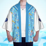 Anime Sailor Moon Sailor Mars Cosplay Kimono Cárdigan Abrigo Toga Capa Pijama Casual