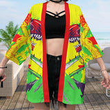Anime Chainsaw Man Kimono Capa Halloween Carnaval Cosplay Disfraz Unisexo