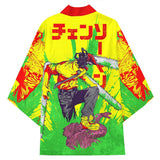 Anime Chainsaw Man Kimono Capa Halloween Carnaval Cosplay Disfraz Unisexo