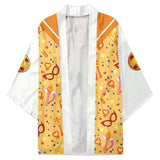 Anime Sailor Moon Sailor Venus Cosplay Kimono Cárdigan Abrigo Toga Capa Pijama Casual