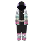 Anime Demon Slayer Kochou Shinobu Mono Pijama Cosplay Disfraz Fiesta Navidad Carnaval Traje