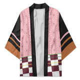 Anime Demon Slayer Kamado Nezuko Cosplay Capa Kimono Cárdigan Abrigo Toga Pijama Casual