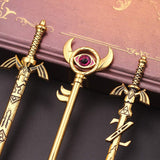 5 Piezas The Legend of Zelda Pinceles de Maquillaje Herramienta de Pinceles de Maquillaje
