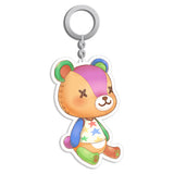 Bosque de Los Animales Animal Crossing Llavero de Acrílico Puntadas Colgantes Llaveros