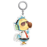 Bosque de Los Animales Animal Crossing Llavero de Acrílico Wilbur Orville Llaveros Colgantes
