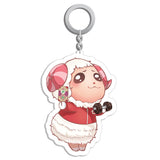 Juego Animal Crossing Bosque de Los Animales Llavero de Acrílico Dom Llaveros Colgantes