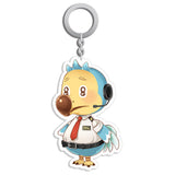 Bosque de Los Animales Animal Crossing Llavero de Acrílico Wilbur Orville Llaveros Colgantes