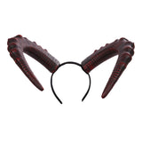 Devil Ox Horn Headband Halloween Carnival Costume Props