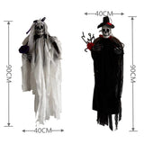Adorno Colgante de Fantasma de Halloween Calavera Horror Colgante para Puerta Accesorios Miedo Decoración
