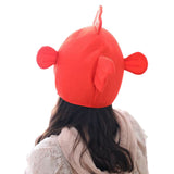 Halloween Novedad Divertido Pescado Sombrero Gorro de Felpa Animal Accesorios para Fiesta