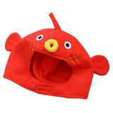 Halloween Novedad Divertido Pescado Sombrero Gorro de Felpa Animal Accesorios para Fiesta