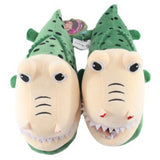 Zapato Cocodrilo cosplay pantuflas de terciopelo kawaii adorable Navidad Fiesta Carnaval suave y cálido conjunto de fans