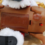 Ciervo Eléctrico Lindo Creativo Navidad Santa Claus Música Divertida Montando Santa Adorno Regalo Festival