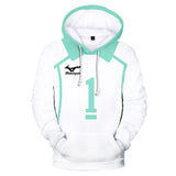 Oikawa Tooru Cosplay Sudadera Haikyuu!! Sudadera Estampada con Capucha Unisex