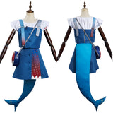 Juego Hololive vtuber - Gawr Guerra Cosplay Disfraz Navidad Halloween Carnaval Fiesta Traje Per.