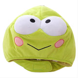 Halloween Novedad Rana Divertida Sombrero Cubierta de Cabeza Gorro de Felpa Animal Accesorios