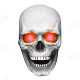 Máscara de cabeza completa con máscara de látex de mandíbula móvil Accesorios de fiesta Halloween Carnava Decoración