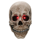 Máscara de cabeza completa con máscara de látex de mandíbula móvil Accesorios de fiesta Halloween Carnava Decoración