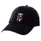 Anime Tokyo Revenger Halloween gorra de béisbol sombrero impreso Dibujos Animados De Algodón Al Aire Libre