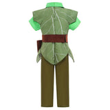 Navidad Niños Peter Pan Duende Elf Cosplay Disfraz Traje Fiesta Halloween Carnaval