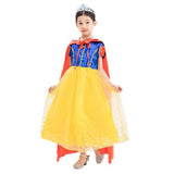 Blancanieves y los siete Enanitos Blancanieves Vestido Halloween Carnaval Cosplay Disfraz para Niñas