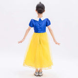 Blancanieves y los siete Enanitos Blancanieves Vestido Halloween Carnaval Cosplay Disfraz para Niñas