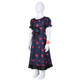 Anime Spy Family Anya Forger Niño Cosplay Navidad Disfraz Traje Fresa Vestido