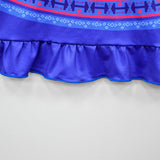 Anime Encanto Luisa Cosplay Navidad Disfraz Traje Vestido Falda Carnaval