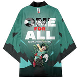 Anime My Hero Academia Izuku Midoriya Deku Cosplay Capa Kimono Cárdigan Abrigo Toga Pijama Casual