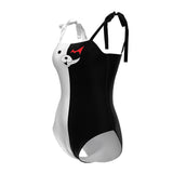 Juego Danganronpa Monokuma Cosplay Fiesta Disfraz Traje de Baño Mono
