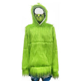 Película The Grinch Niños Cosplay Disfraz Traje Abrigo Máscara Fiesta Halloween Carnaval
