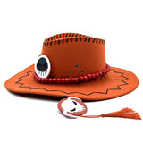 Anime One Piece Portgas D Ace Kimono Cosplay Capa Sombrero Cárdigan Abrigo Toga Pijama Casual