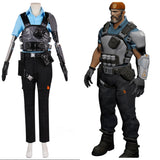 Juego Valorant Brimstone Cosplay Disfraz Traje Navidad Carnaval Fiesta