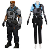 Juego Valorant Brimstone Cosplay Disfraz Traje Navidad Carnaval Fiesta