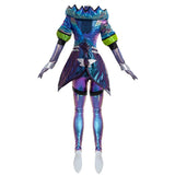 Juego League of Legends LoL the Loose Cannon Jinx Cosplay Disfraz Traje Fiesta