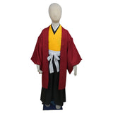 Anime Demon Slayer Tsugikuni Yorichi Niños Kimono Cosplay Disfraz Navidad Carnaval Fiesta Traje