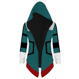 My Hero Academia Chaqueta con Capucha Midoriya Izuku Cosplay Rompevientos Unisex