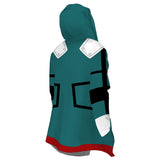 My Hero Academia Chaqueta con Capucha Midoriya Izuku Cosplay Rompevientos Unisex