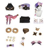 Juego Genshin Impact Dori Cosplay Disfraz Traje Fiesta Navidad Carnaval