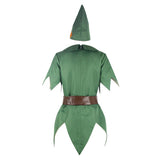 Película Peter Pan Cosplay Disfraz Adulto Mono Sombrero Cinturón Halloween Carnaval Fiesta