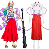 One Piece Yamato Conjunto De Cosplay Falda Trajes De Disfraces De Halloween Carnaval Fiesta